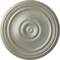Ekena Millwork Reece Ceiling Medallion (Fits Canopies up to 6 3/4"), Hand-Painted Flash Gold, 21"OD x 1 1/4"P CM21REFLS - alternate 1